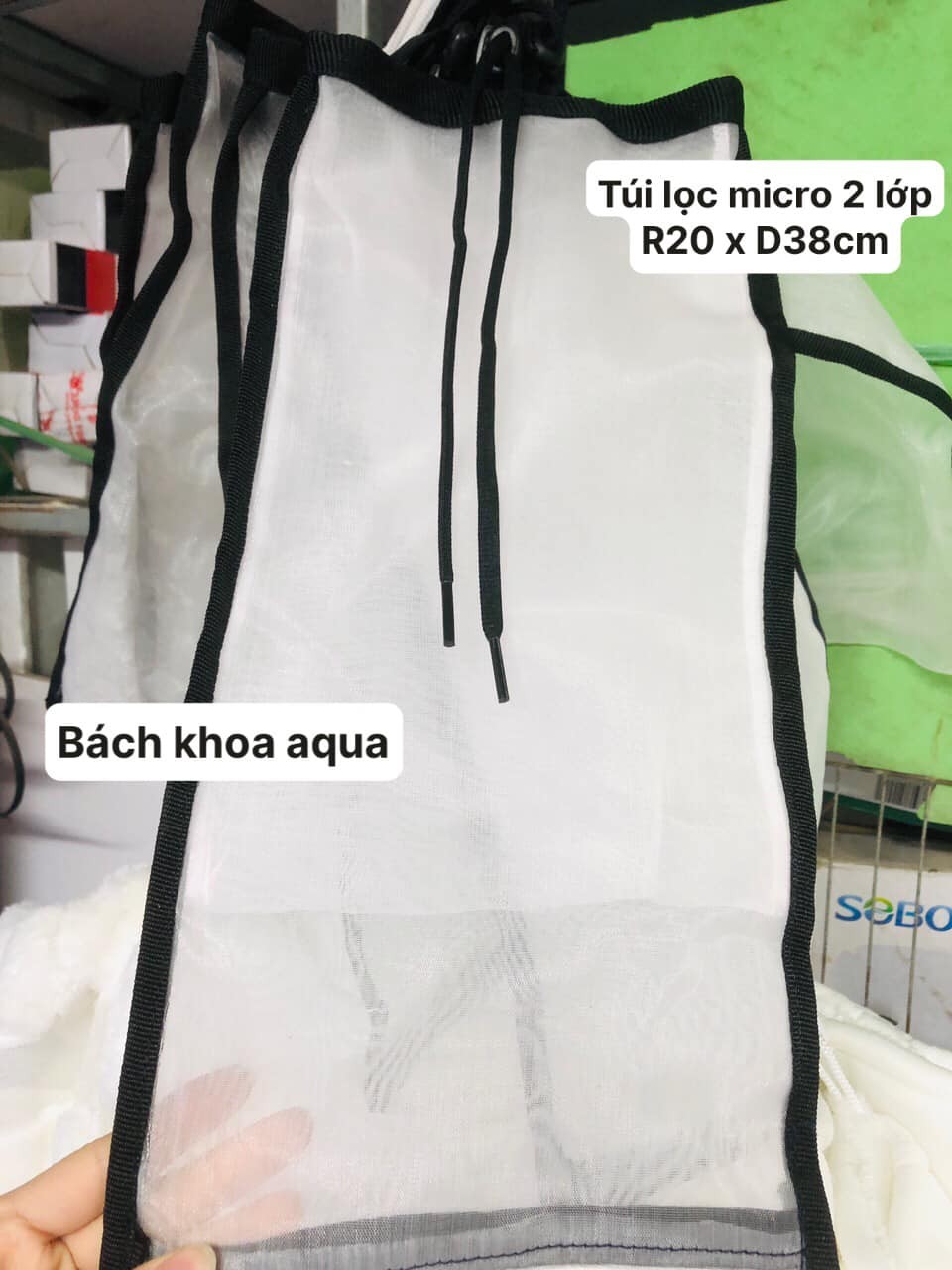 Túi lọc Micro 1 lớp / 2 lớp cao cấp thoát nước tốt